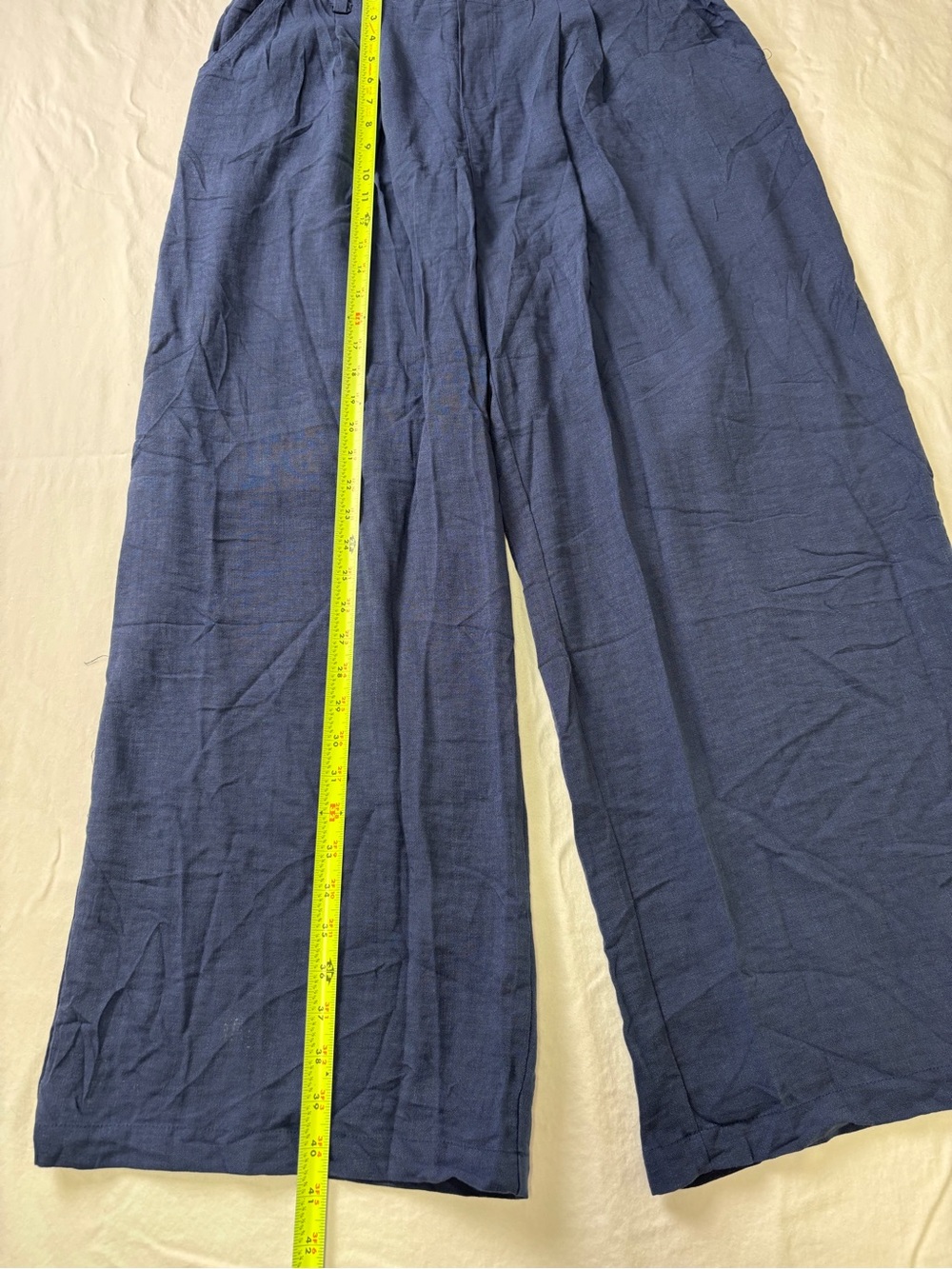HALARA Navy Elastic Waist Pull-On Pants - Picture 3 of 12